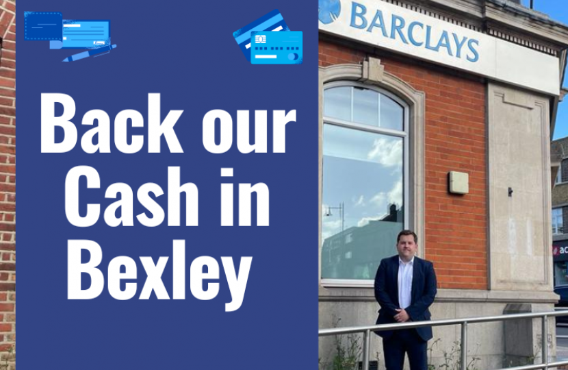 Back our cash in Bexley campaign 