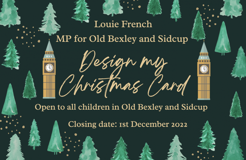 Design Louie's Christmas Card