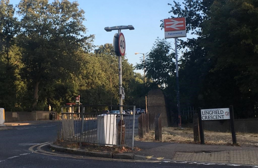 Falconwood Station junction