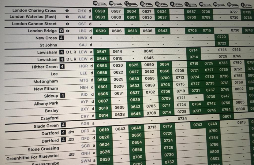 May 2023 Southeastern Timetable