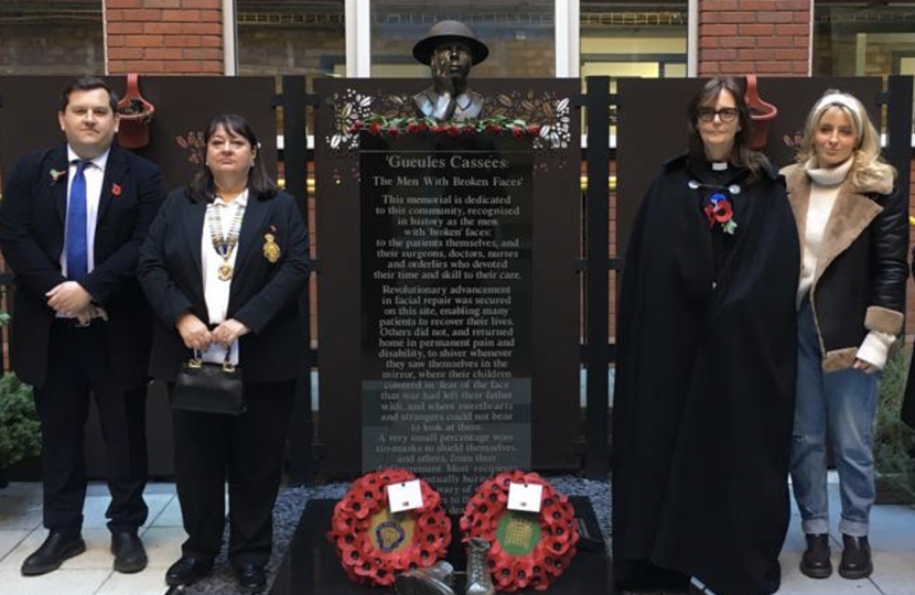 Queen Mary's Hospital Sidcup Memorial