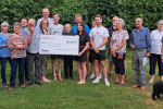 Friends of Foots Cray Meadows with £5000 cheque