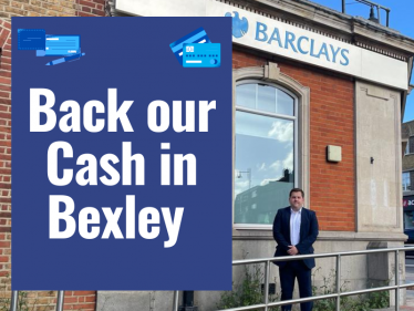 Back our cash in Bexley campaign 