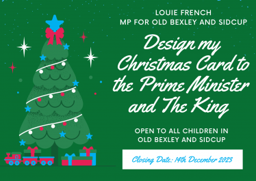 Design Louie French's Christmas Card